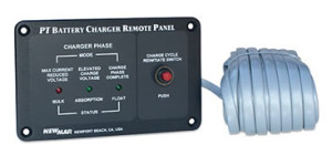 Newmar's Phase Three Series Battery Charger Remote Panel, model RP